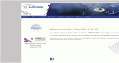 Desktop Screenshot of albert-heiss.de